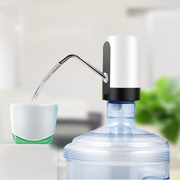 Rechargeable Automatic Water Dispener with USB cable