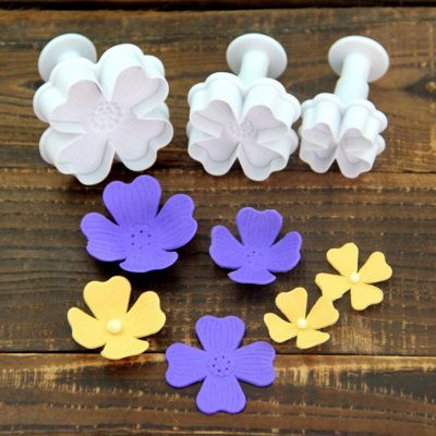 Pack of 3 - Daisy Flower Petals Plunger Set
