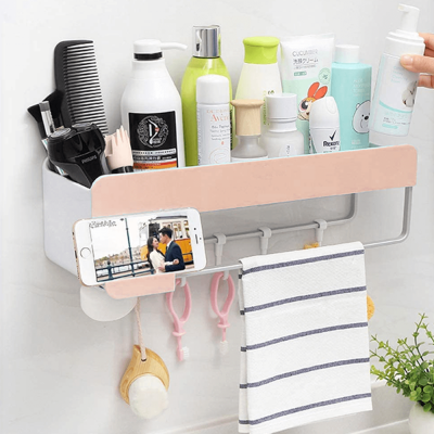 Multipurpose Bathroom and Kitchen Organizer Rack