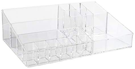 Premium Quality Clear Plastic Cosmetic and Makeup Palette Organizer large Audrey Collection
