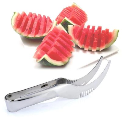 Watermelon Cutter High Quality Stainless Steel Watermelon Slicer Cutter Multipurpose Melon Cutter
