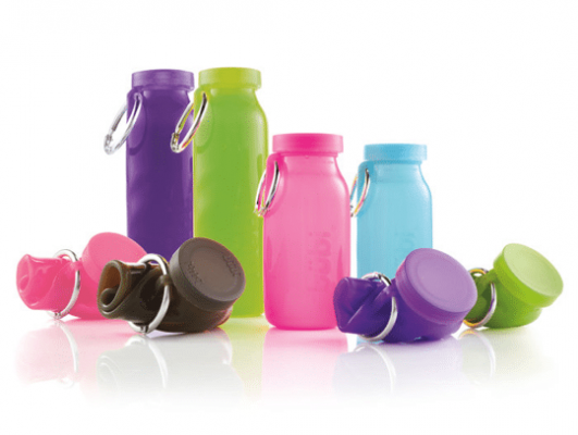 500ML Silicone Collapsible Water Bottles Travel Sport Silicon Portable Foldable Water Bottle