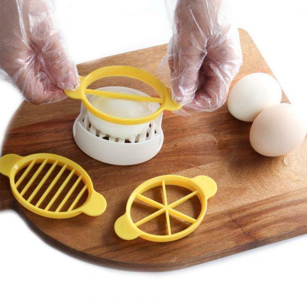 3 In 1 Multifunctional Utensils Egg Slicer Cutter Mold Kitchen Tool