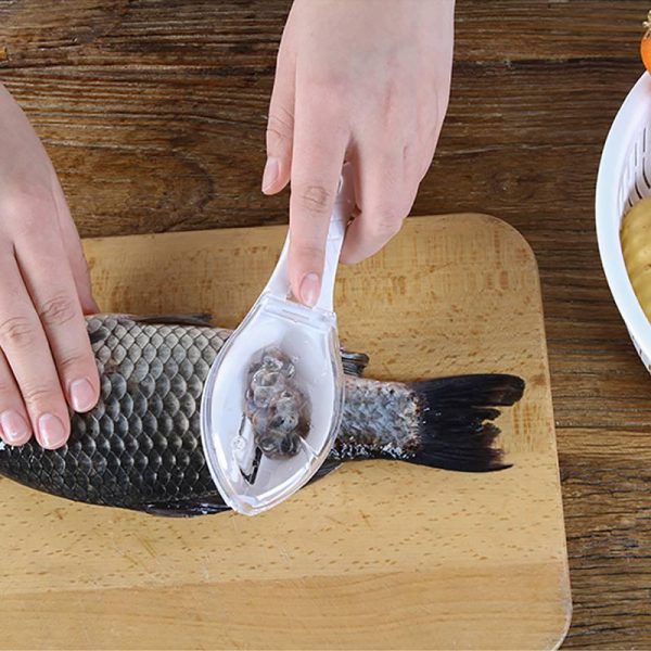 Kitchen Tools With Cover Fish Scales Kitchen Scales Planing Plastic Manual To Fish Scale Tools Knife For Fish Cleaning