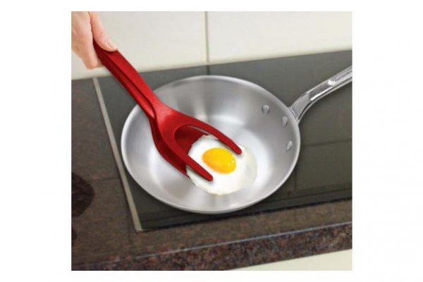 2-in-1 Pancake Toast Omelette Spatula Breakfast Fried Egg Clip Kitchen Tool