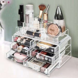 Acrylic Cosmetics Organizer 6 Drawers - Transparent