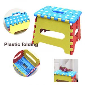 Folding step stool folding portable plastic