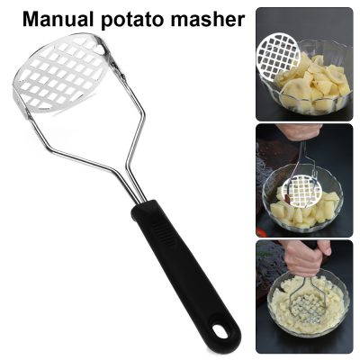 Potato Masher & Peeler Heavy Steel