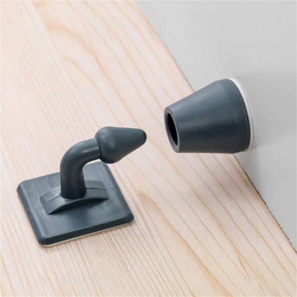 Silicone Door Stopper Wall Protector Non-Drilling